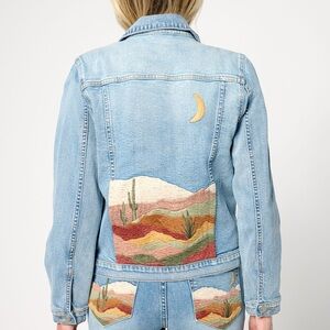 Driftwood Desperado Embroidered Denim Jacket